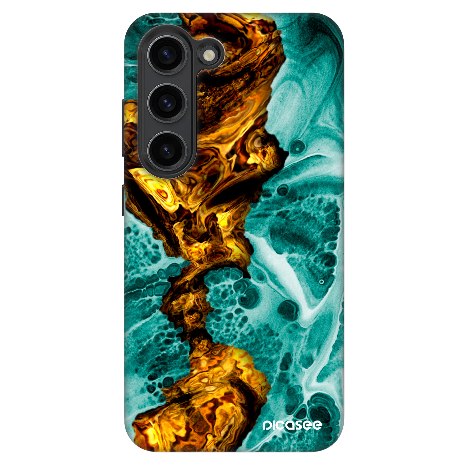 Picasee Fashion Case pro Samsung Galaxy S23 5G - Goldsky