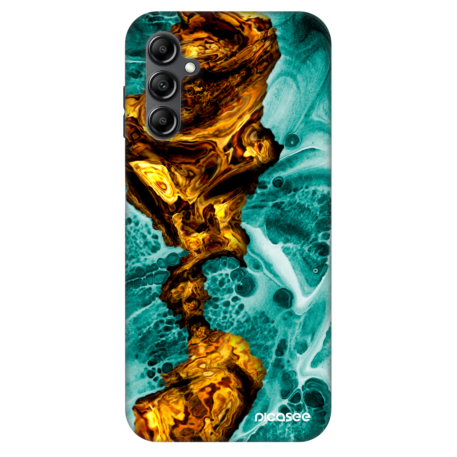 Picasee Fashion Case pro Samsung Galaxy A14 4G A145R - Goldsky
