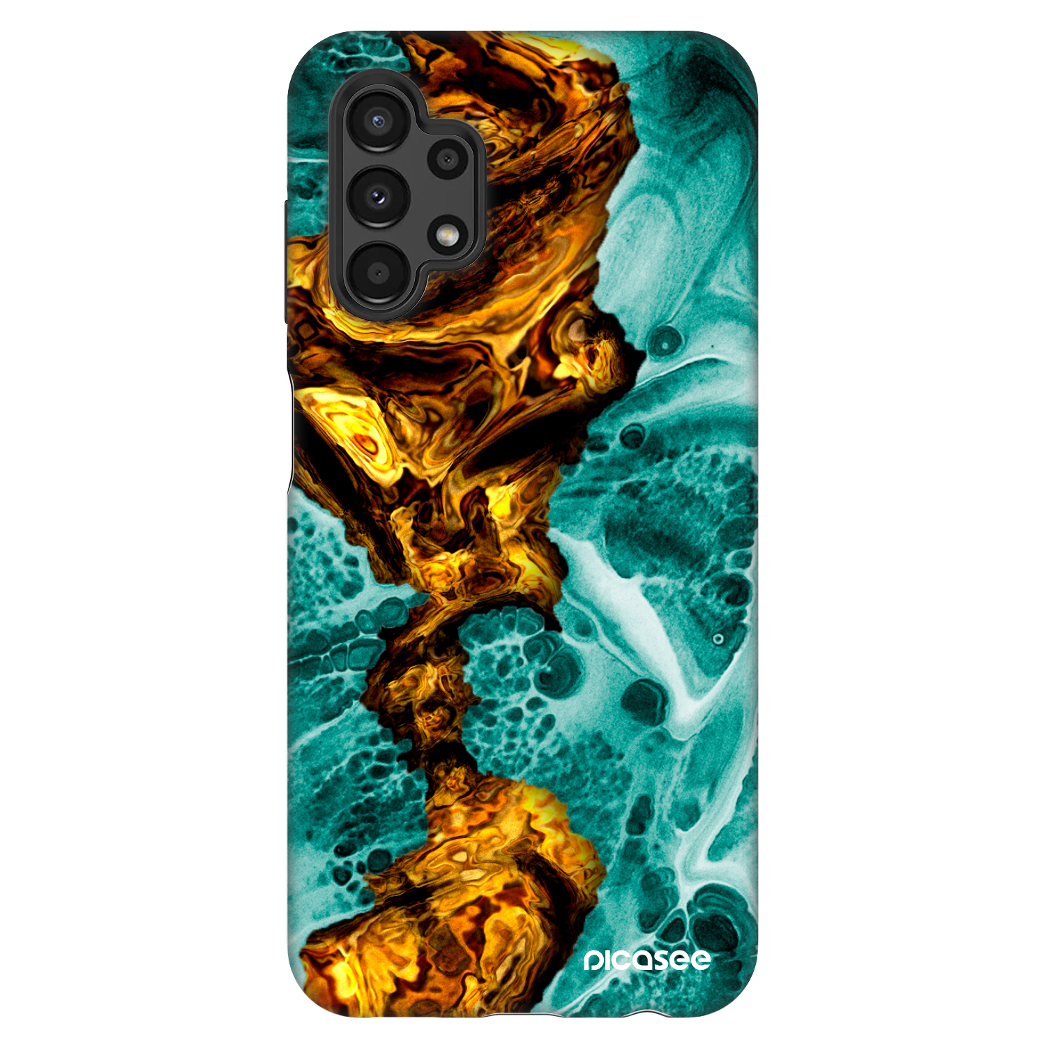 Picasee Fashion Case pro Samsung Galaxy A13 4G A135 - Goldsky