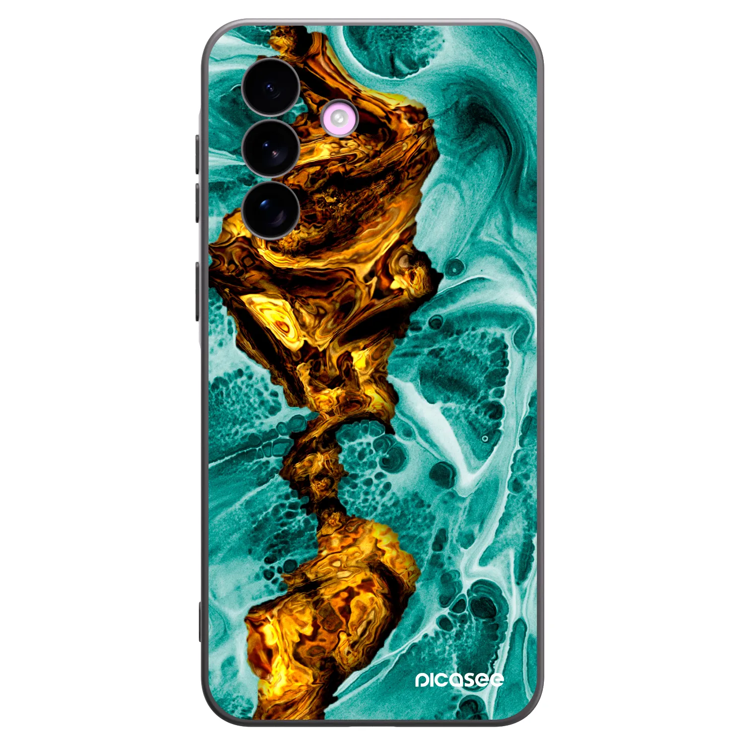 Picasee silikonový černý obal pro Samsung Galaxy A57 5G - Goldsky