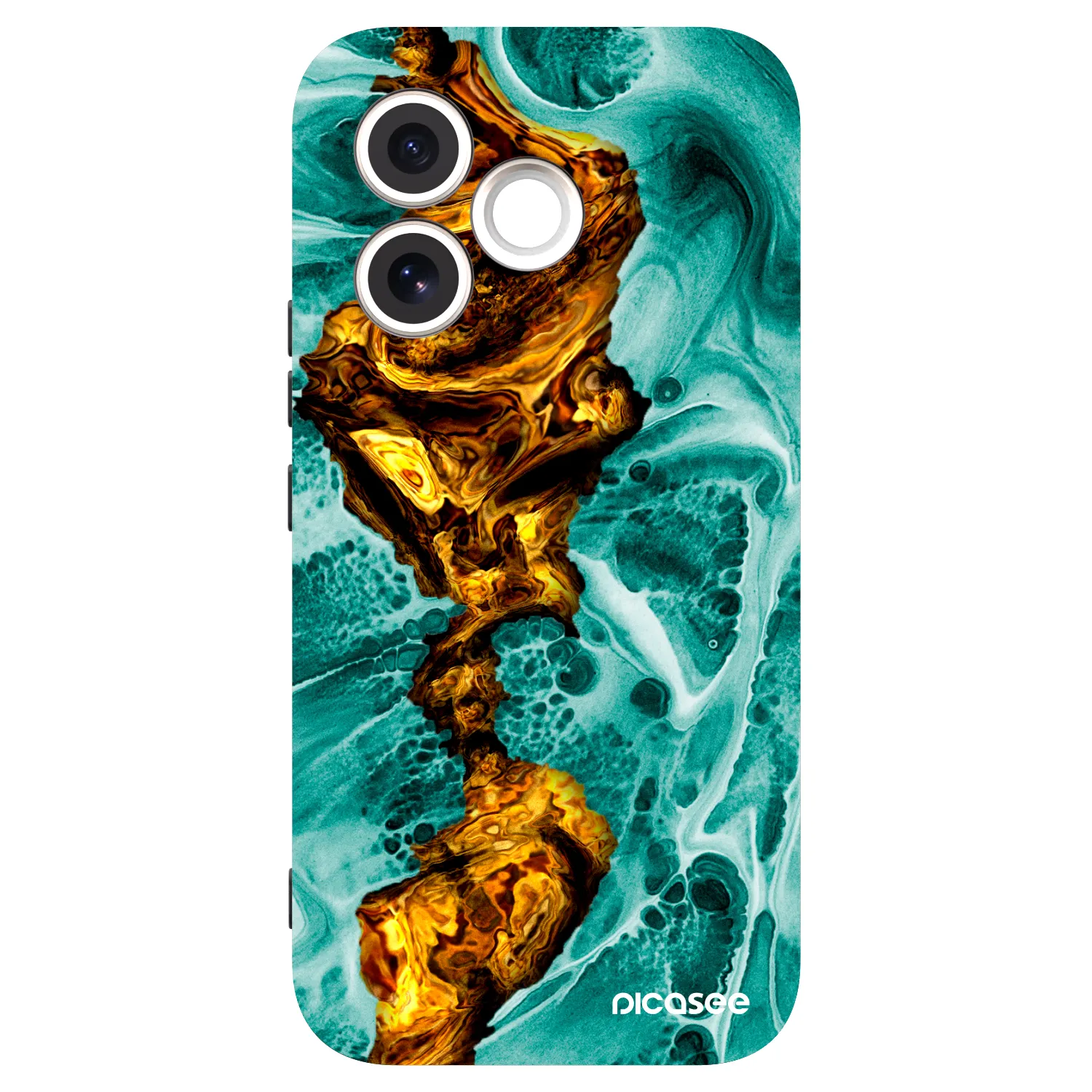 Picasee silikonový černý obal pro Honor 600 Lite - Goldsky