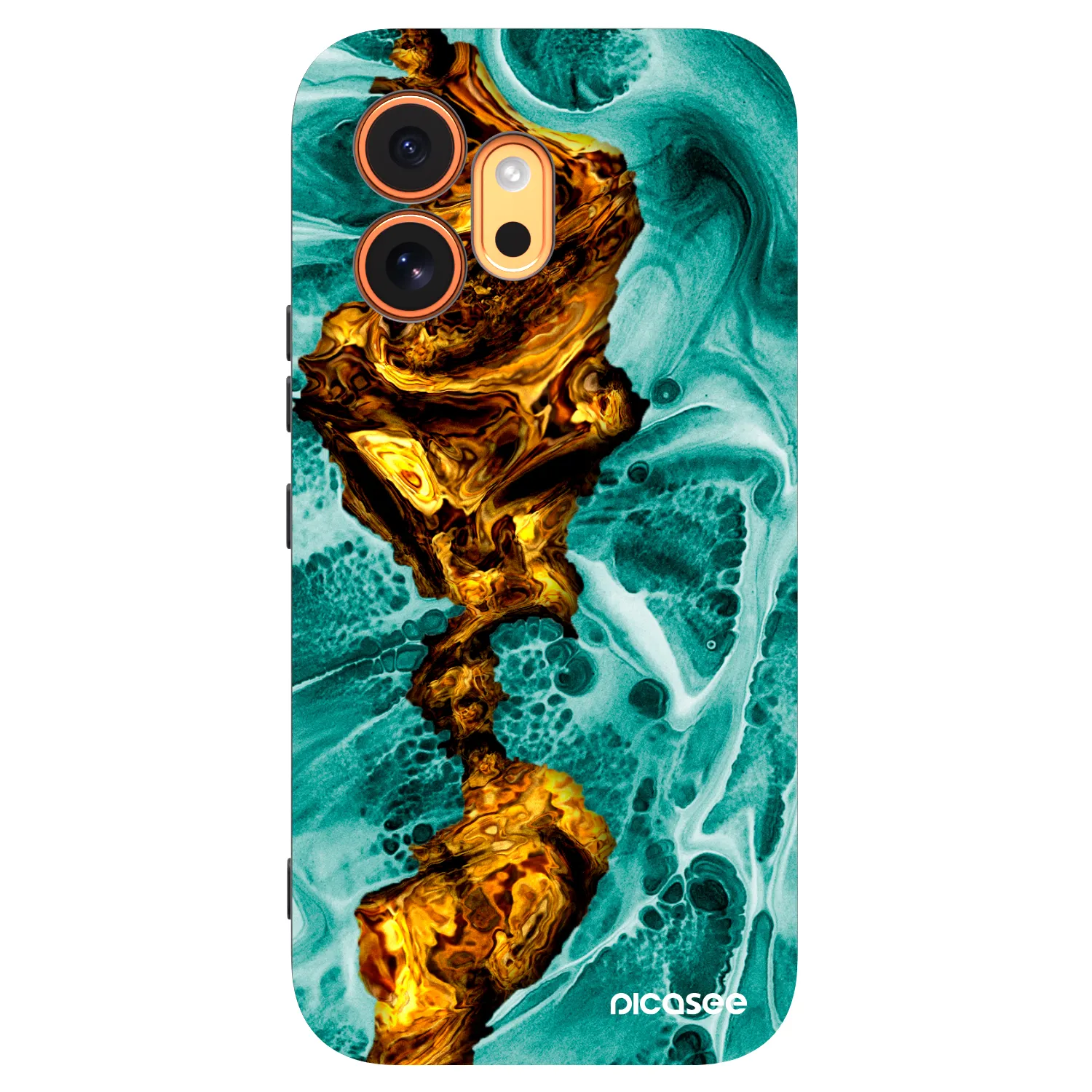 Picasee silikonový černý obal pro Honor 600 - Goldsky