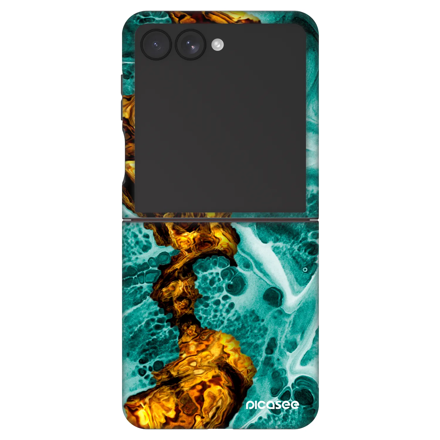 Picasee Fashion Case pro Samsung Galaxy Z Flip7 5G - Goldsky