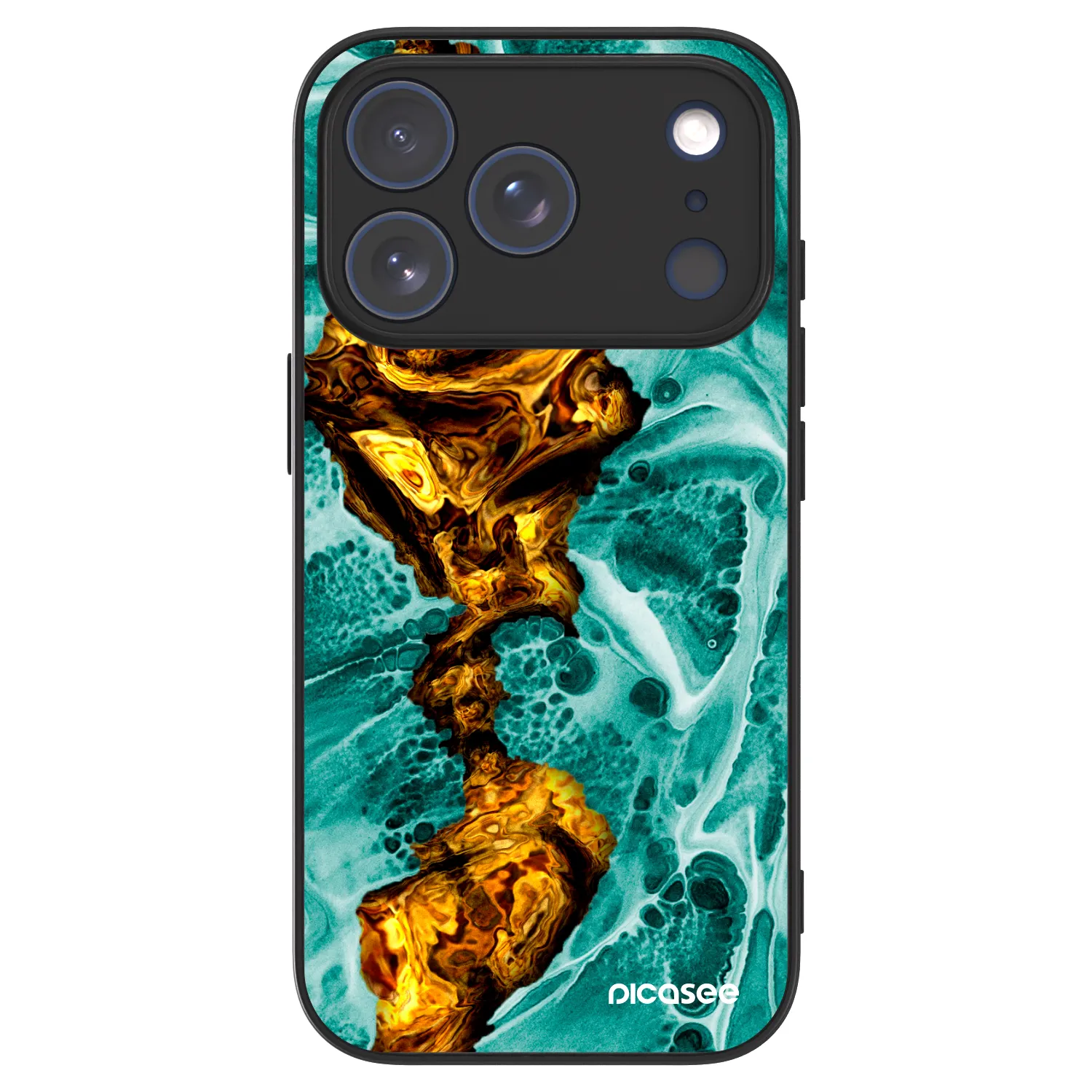 Picasee ULTIMATE CASE pro Apple iPhone 18 Pro - Goldsky