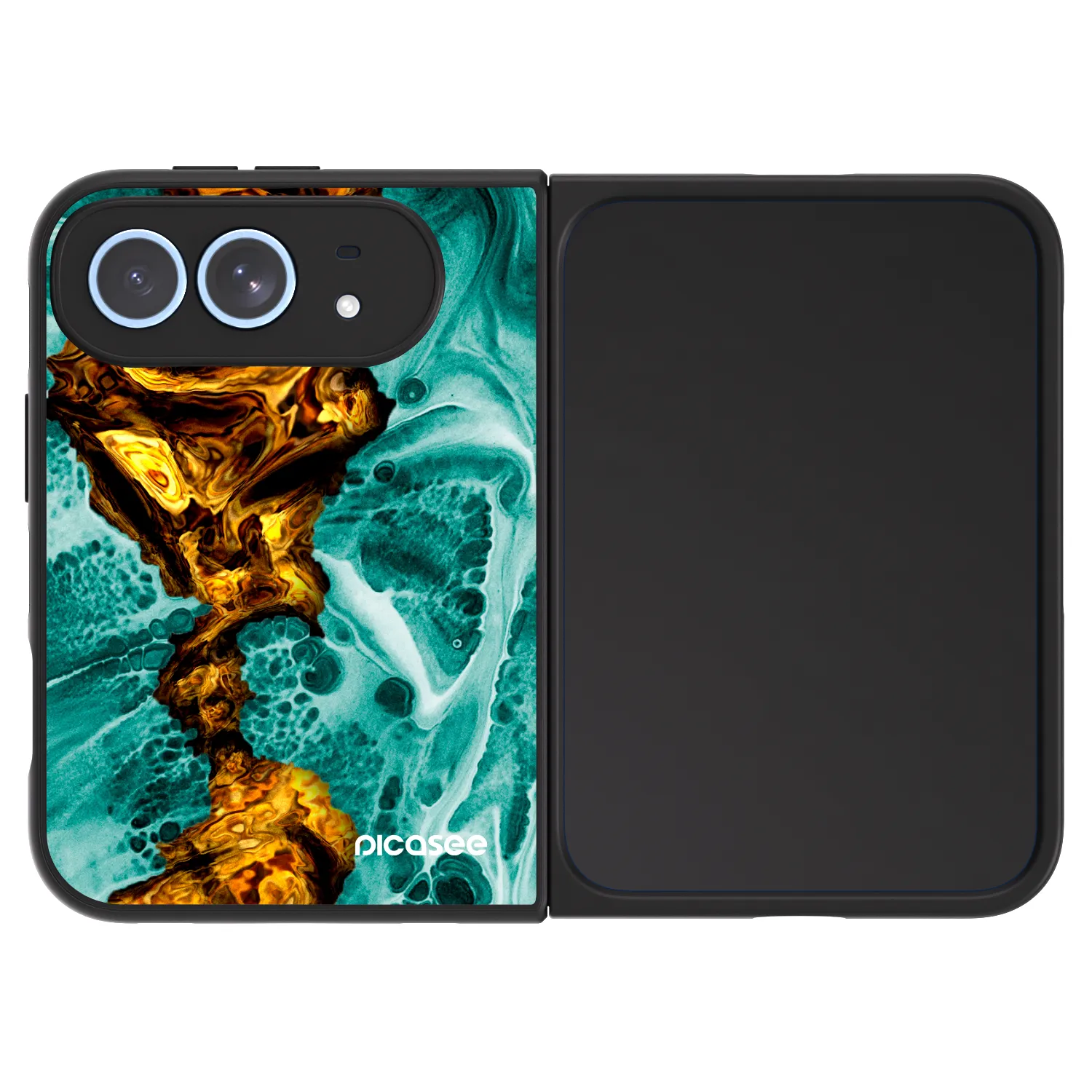 Picasee ULTIMATE CASE MagSafe pro Apple iPhone Duo - Goldsky