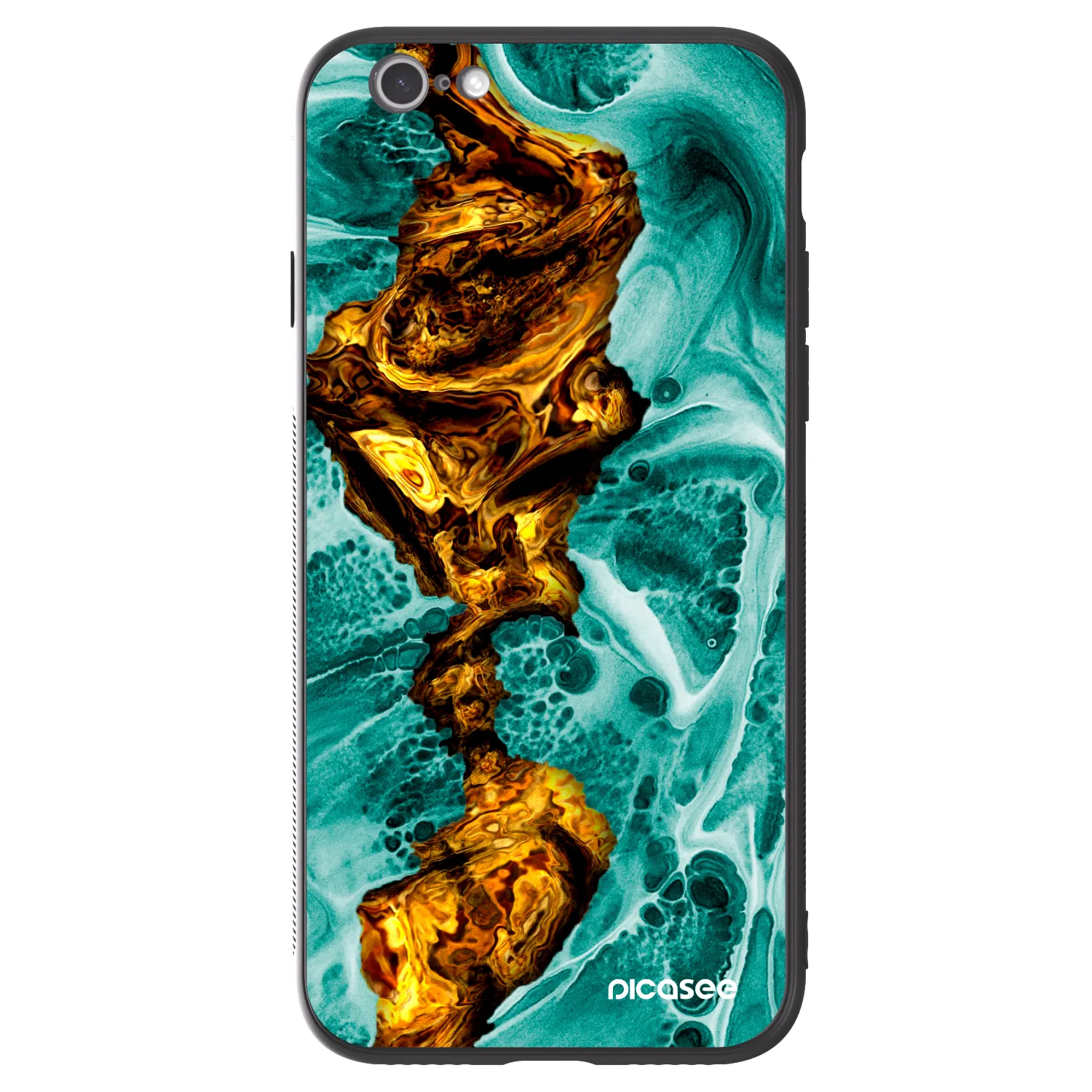 Picasee ULTIMATE CASE pro Apple iPhone 6/6S - Goldsky