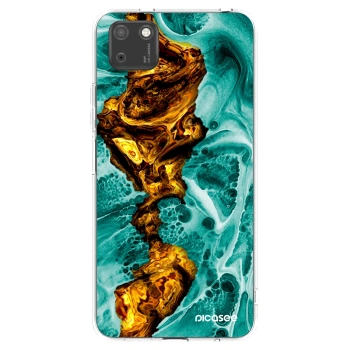 Picasee silikonový průhledný obal pro Huawei Y5P - Goldsky