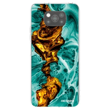 Picasee silikonový černý obal pro Xiaomi Poco X3 - Goldsky