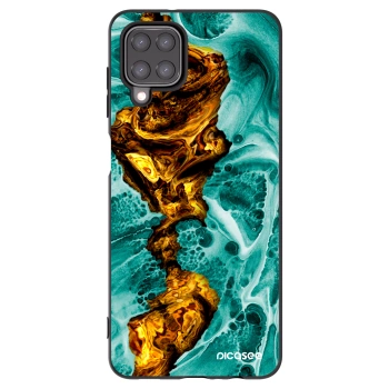 Picasee silikonový černý obal pro Samsung Galaxy A12 A125F - Goldsky