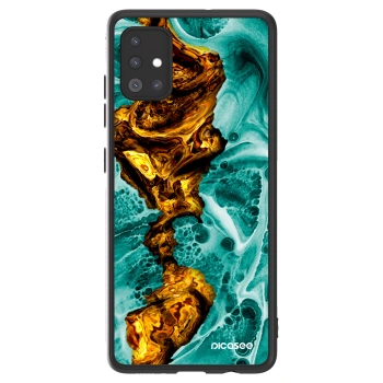 Picasee ULTIMATE CASE pro Samsung Galaxy A51 A515F - Goldsky