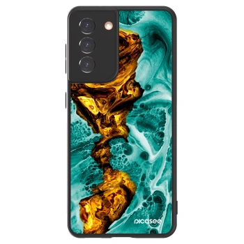 Picasee ULTIMATE CASE pro Samsung Galaxy S21 5G G991B - Goldsky