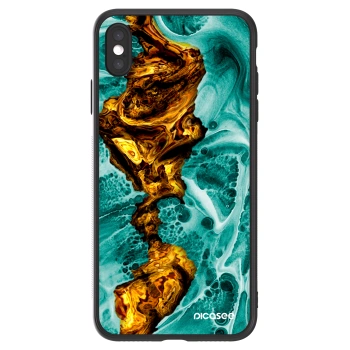 Picasee ULTIMATE CASE pro Apple iPhone XS Max - Goldsky