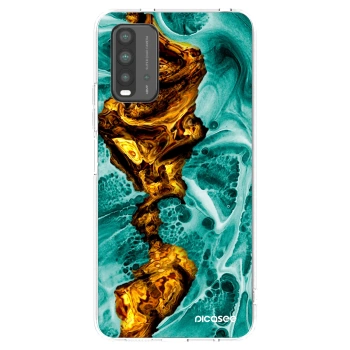 Picasee silikonový černý obal pro Xiaomi Redmi 9T - Goldsky
