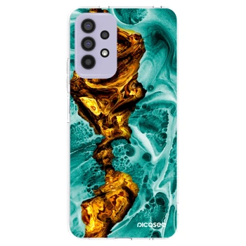 Picasee silikonový průhledný obal pro Samsung Galaxy A32 4G SM-A325F - Goldsky