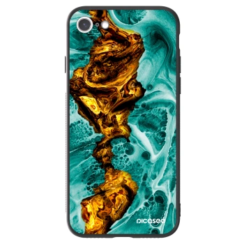 Picasee ULTIMATE CASE pro Apple iPhone 8 - Goldsky