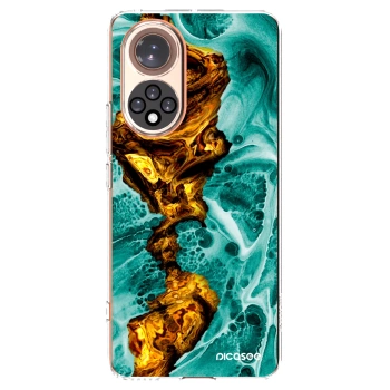 Picasee silikonový průhledný obal pro Honor 50 5G - Goldsky