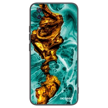 Picasee silikonový černý obal pro Vivo Y11s - Goldsky