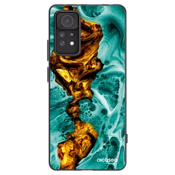 Picasee silikonový černý obal pro Xiaomi Redmi Note 11 Pro 5G - Goldsky