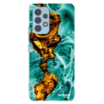 Picasee silikonový průhledný obal pro Samsung Galaxy A53 5G A536 - Goldsky