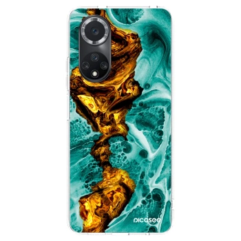 Picasee silikonový průhledný obal pro Huawei Nova 9 SE - Goldsky