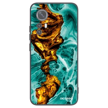 Picasee silikonový černý obal pro Xiaomi 12 - Goldsky