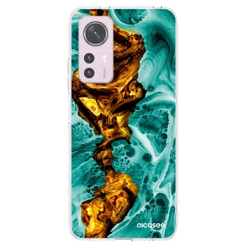 Picasee silikonový průhledný obal pro Xiaomi 12 - Goldsky