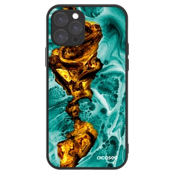 Picasee ULTIMATE CASE MagSafe pro Apple iPhone 12 Pro - Goldsky