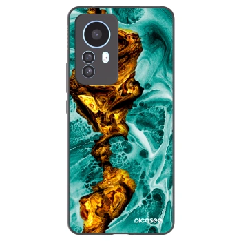 Picasee silikonový černý obal pro Xiaomi 12T - Goldsky