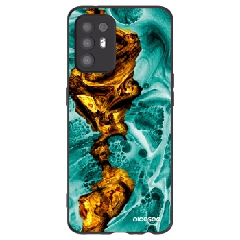 Picasee silikonový černý obal pro OPPO A94 5G - Goldsky