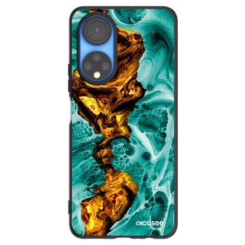 Picasee silikonový černý obal pro Honor X7 - Goldsky