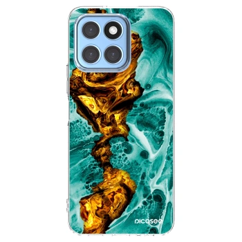 Picasee silikonový průhledný obal pro Honor X8 5G - Goldsky