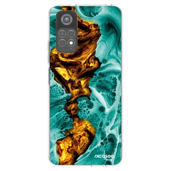 Picasee silikonový průhledný obal pro Xiaomi Redmi Note 11S 5G - Goldsky