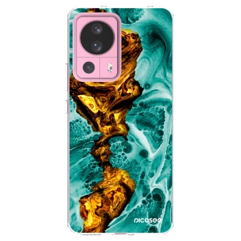 Picasee silikonový průhledný obal pro Xiaomi 13 Lite - Goldsky