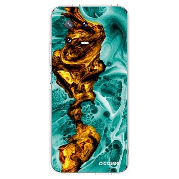 Picasee silikonový průhledný obal pro Xiaomi 13 Pro - Goldsky