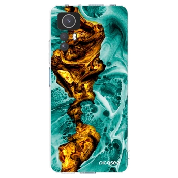 Picasee silikonový průhledný obal pro Xiaomi Redmi Note 12S - Goldsky