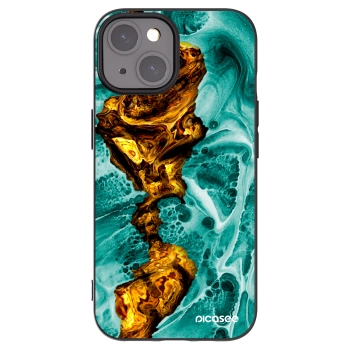 Picasee silikonový černý obal pro Apple iPhone 15 - Goldsky