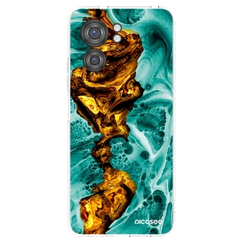 Picasee silikonový průhledný obal pro Motorola Edge 40 - Goldsky