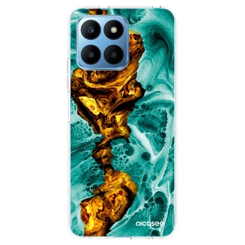 Picasee silikonový průhledný obal pro Honor 70 Lite - Goldsky