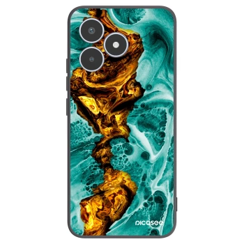Picasee silikonový černý obal pro Realme C53 - Goldsky