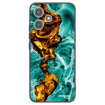Picasee silikonový černý obal pro Xiaomi Redmi 12 5G - Goldsky