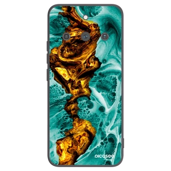 Picasee silikonový černý obal pro Realme 11 Pro+ - Goldsky