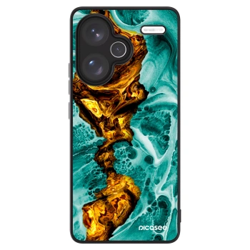 Picasee ULTIMATE CASE pro Xiaomi Redmi Note 13 Pro+ 5G - Goldsky