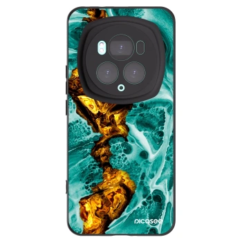 Picasee silikonový černý obal pro Honor Magic6 Pro - Goldsky