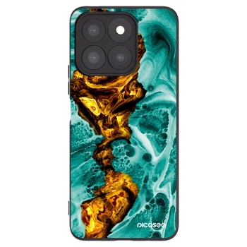 Picasee silikonový černý obal pro Honor X8b - Goldsky