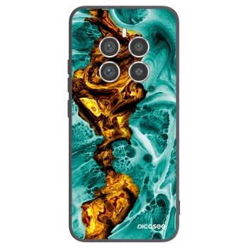 Picasee silikonový černý obal pro Realme 12 Pro 5G - Goldsky