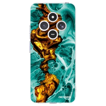 Picasee silikonový průhledný obal pro Xiaomi Redmi 14C - Goldsky