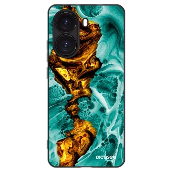 Picasee silikonový černý obal pro Xiaomi Poco X7 Pro 5G - Goldsky