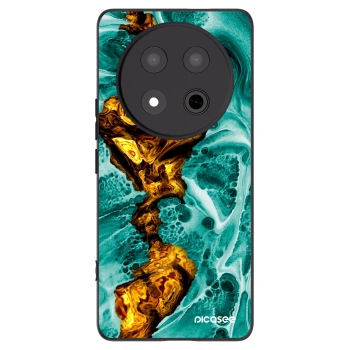 Picasee silikonový černý obal pro Honor Magic7 Lite 5G - Goldsky