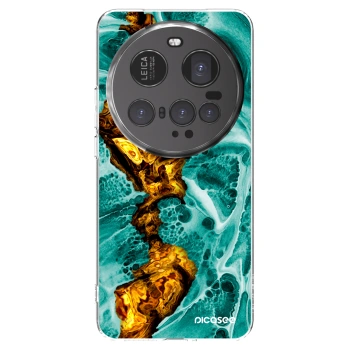 Picasee silikonový průhledný obal pro Xiaomi 15 Ultra - Goldsky