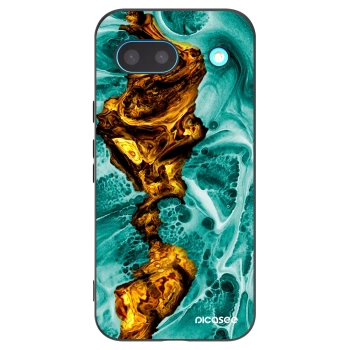 Picasee silikonový černý obal pro Google Pixel 8a - Goldsky